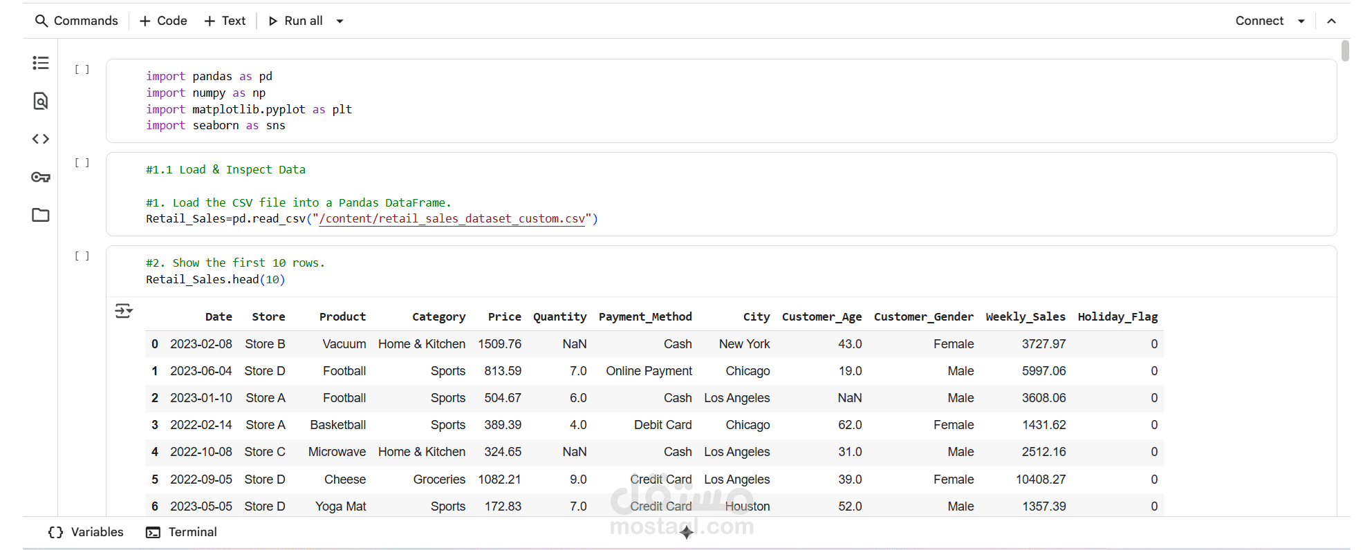 Python Data Analysis project