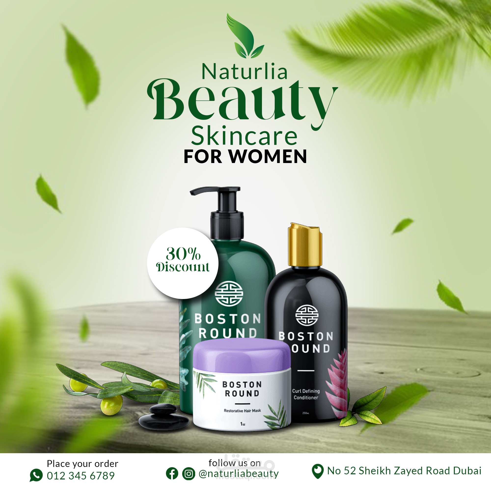 Skincare Product Advertisement – Naturlia Beauty
