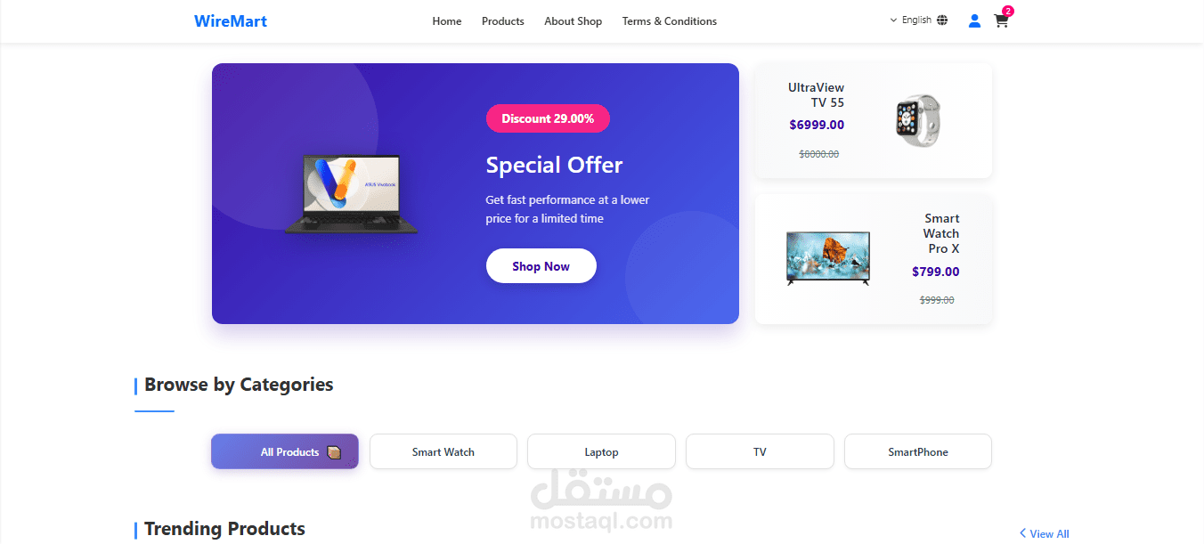 E-commerce Website