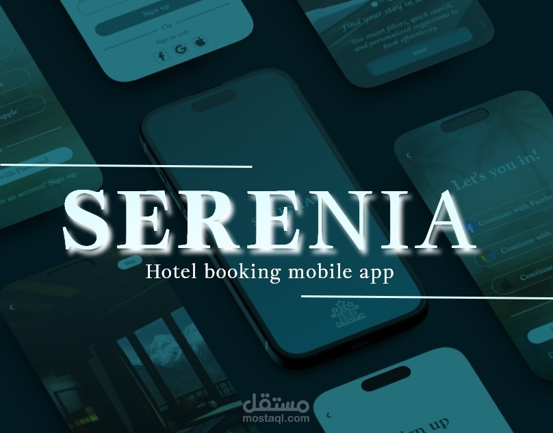 Serenia – Hotel Booking App UI/UX Design