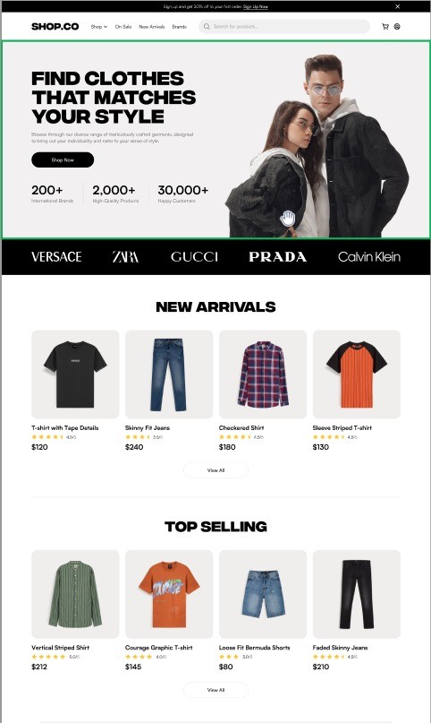 قالب متجر إلكتروني (E-commerce Template)