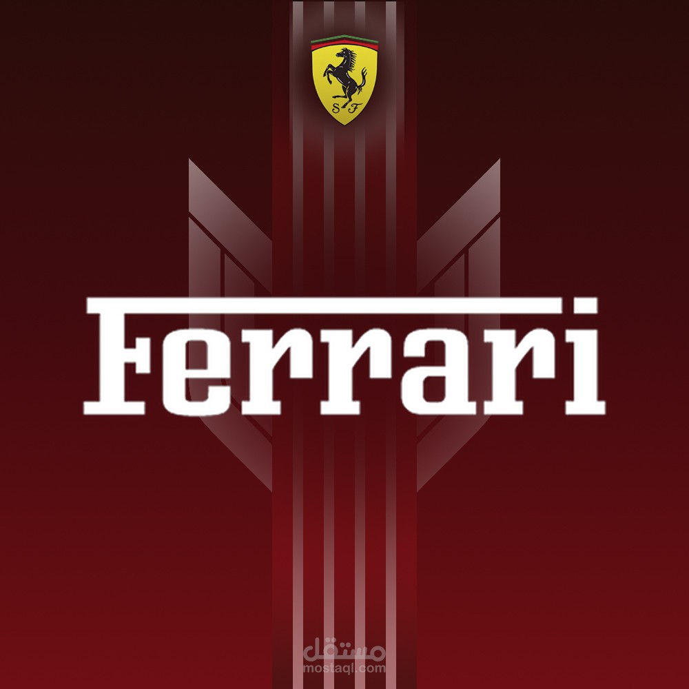 Ferrari F1 poster