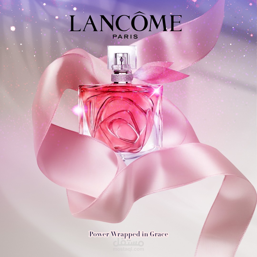 Lancome social media Posters with slogan