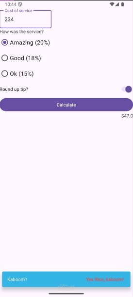 Tip Time App