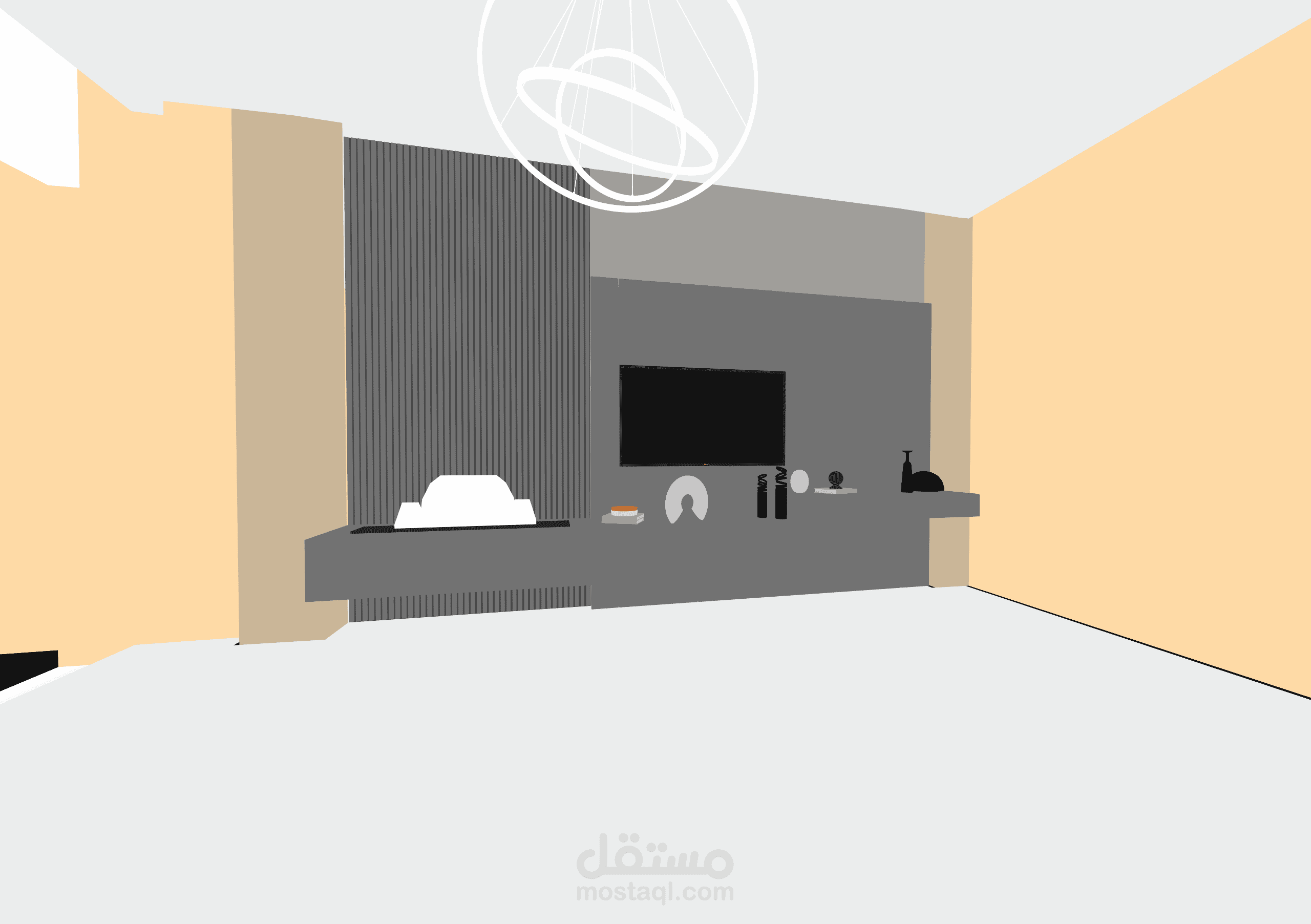 تصميم داخلي لشقة