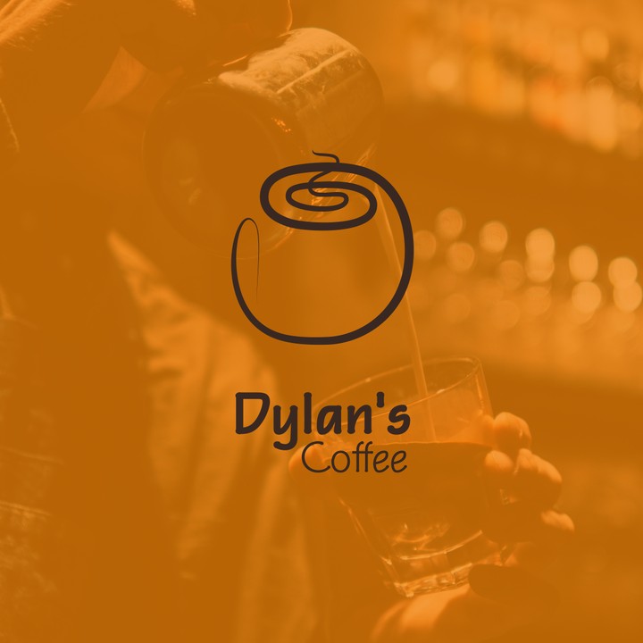 تصميم لوجو لمقهى Dylan’s Coffee