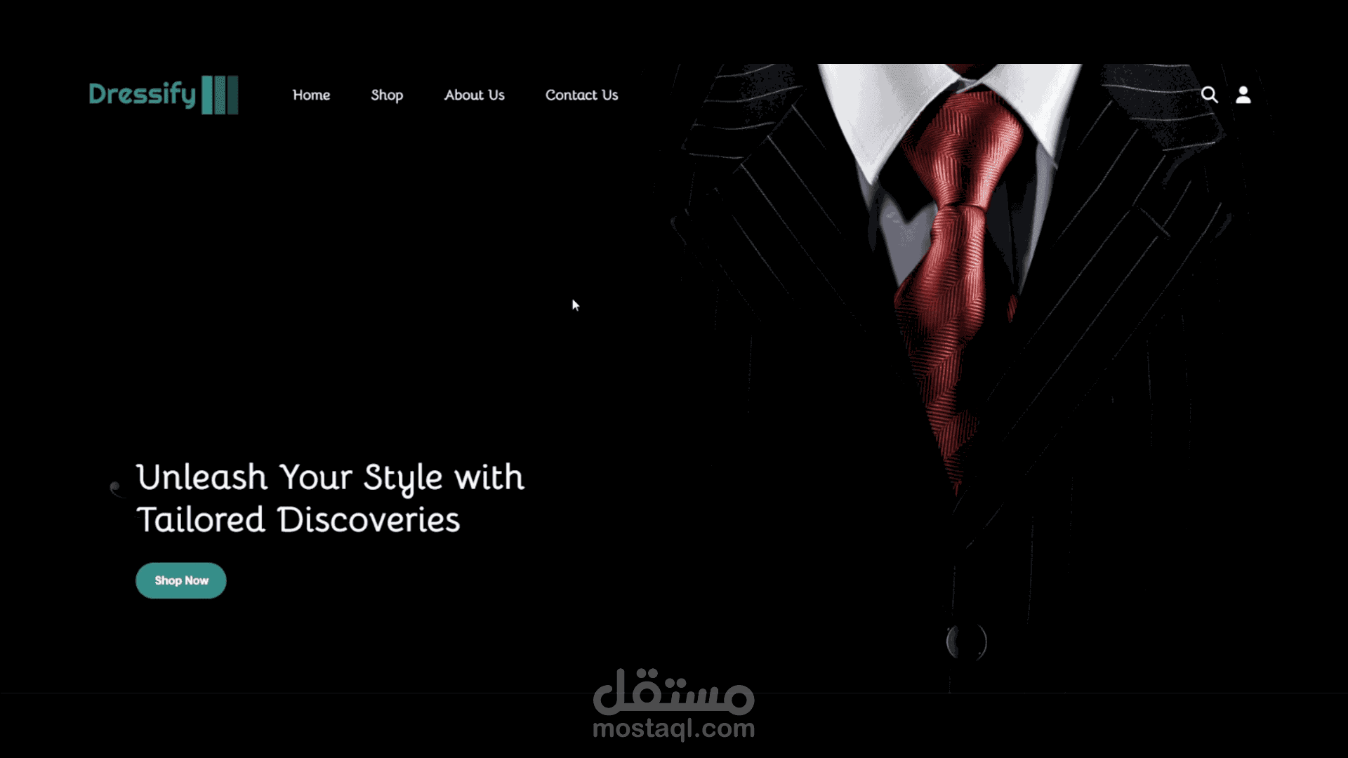 موقع تجارة إلكترونية عصري للملابس صُمم لتقديم تجربة تسوق استثنائية تجمع بين سهولة الاستخدام والذكاء الاصطناعي.