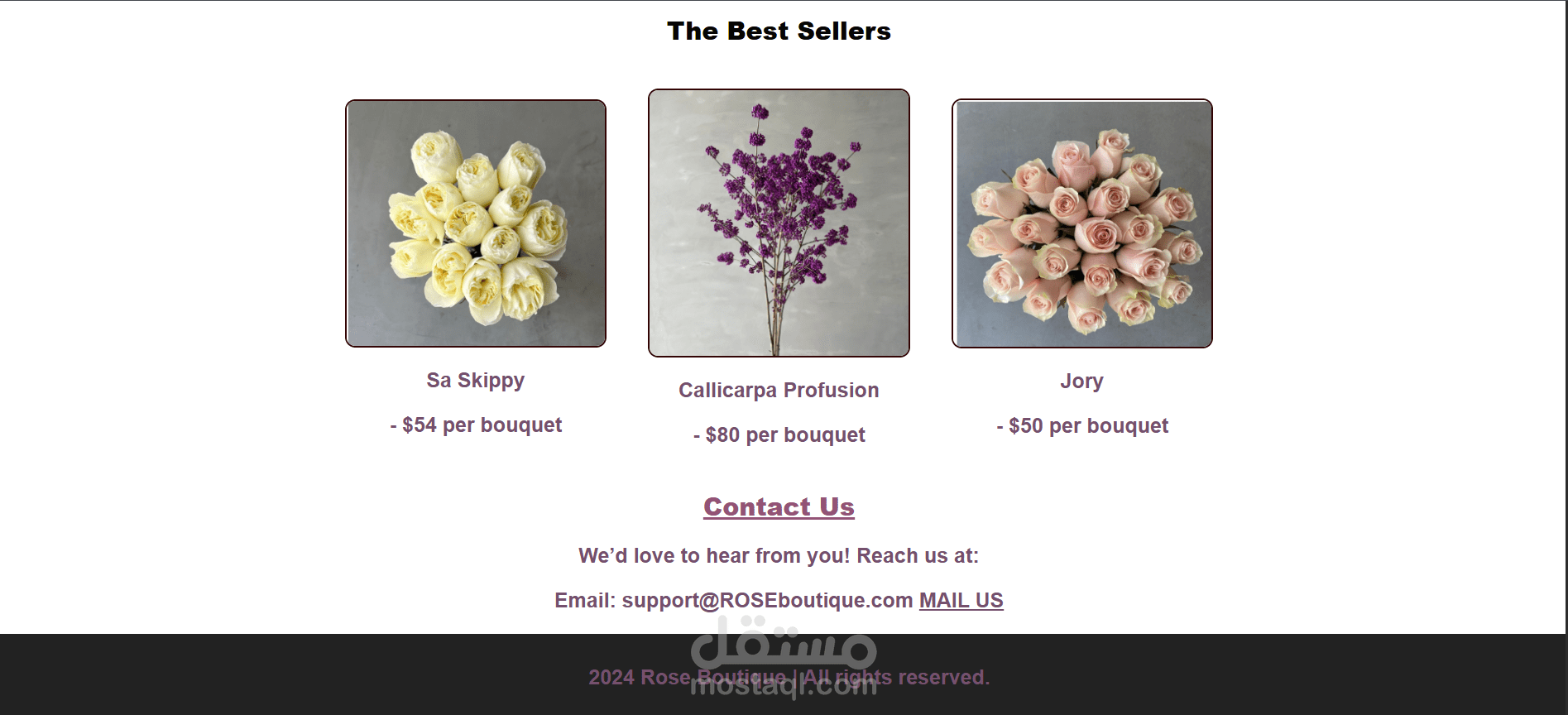 ROSE BOUTIQUE