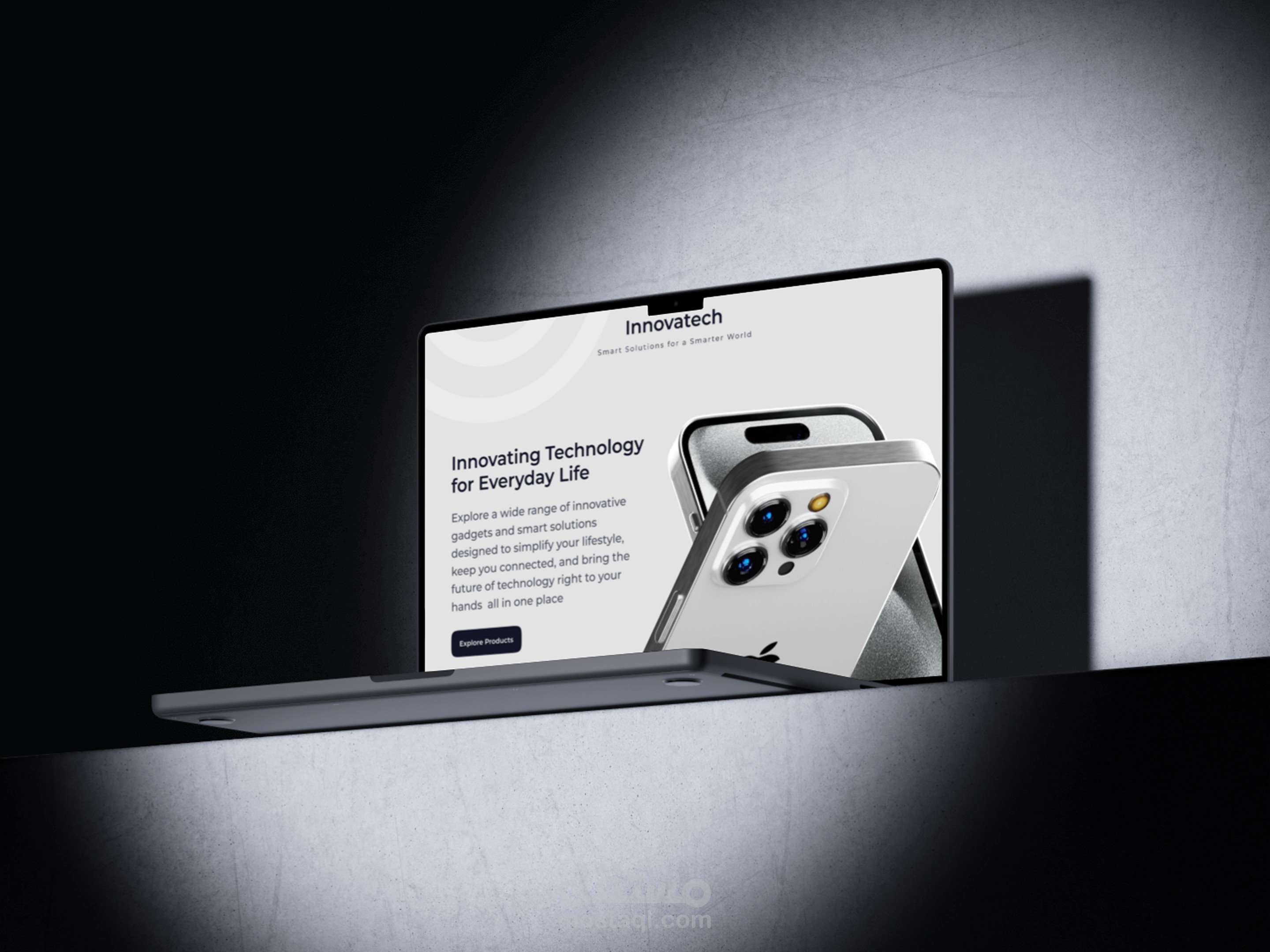 Innovatech – Tech Gadgets Landing Page
