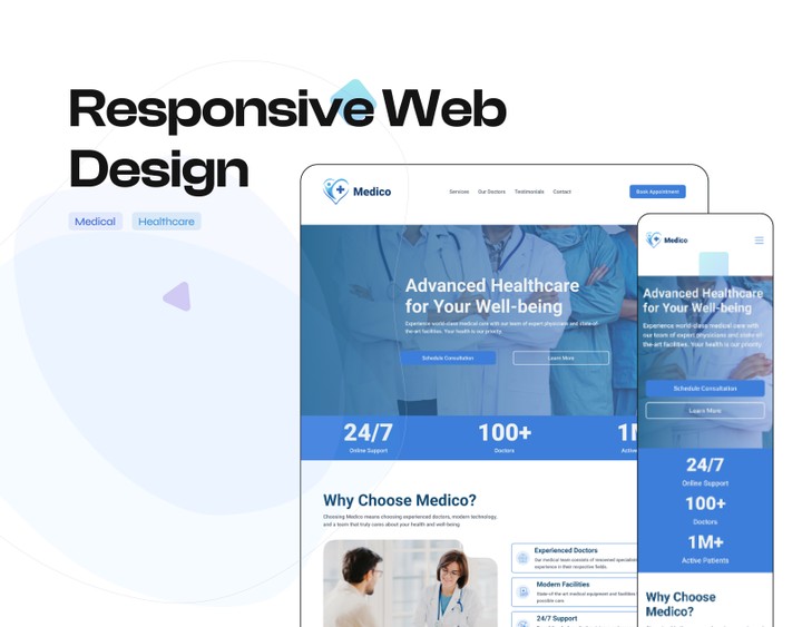 Medico | Responsive Design for Medical Services