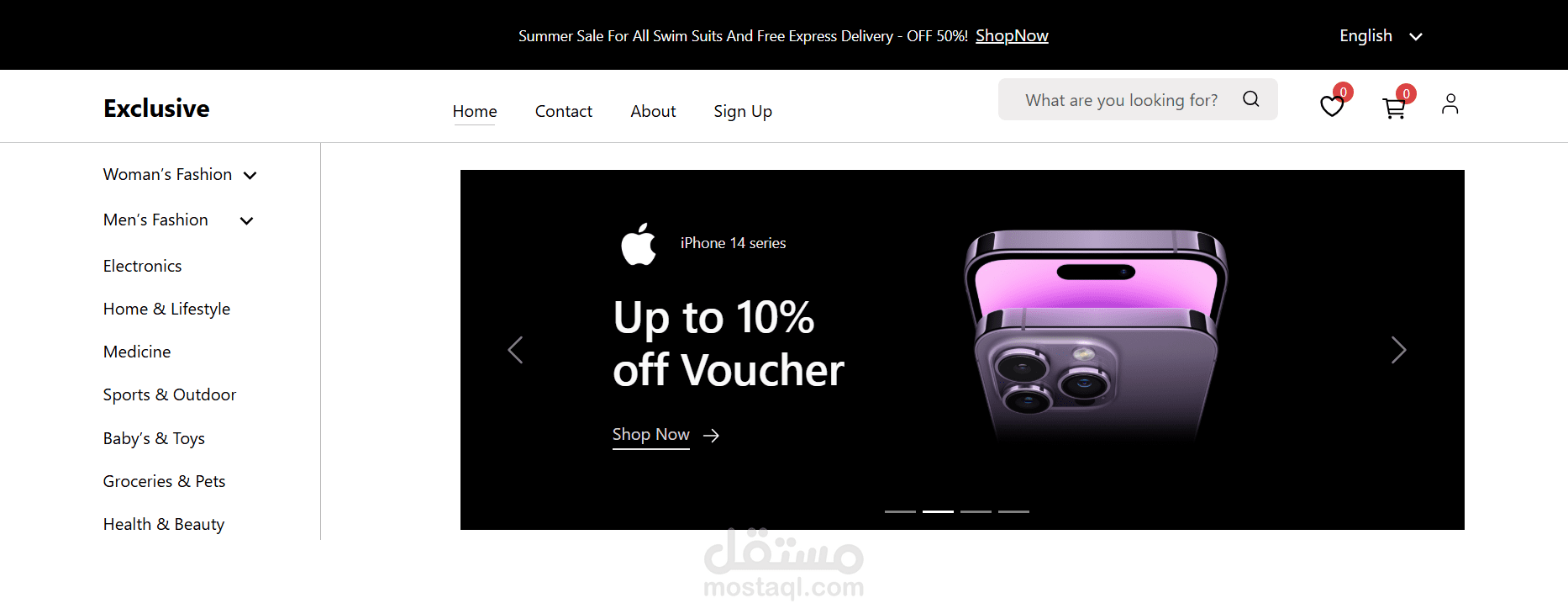 E-commerce Website