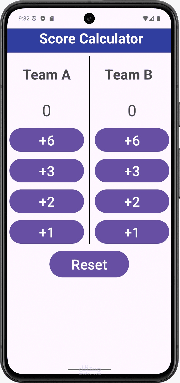 تطبيق  Score Calculator