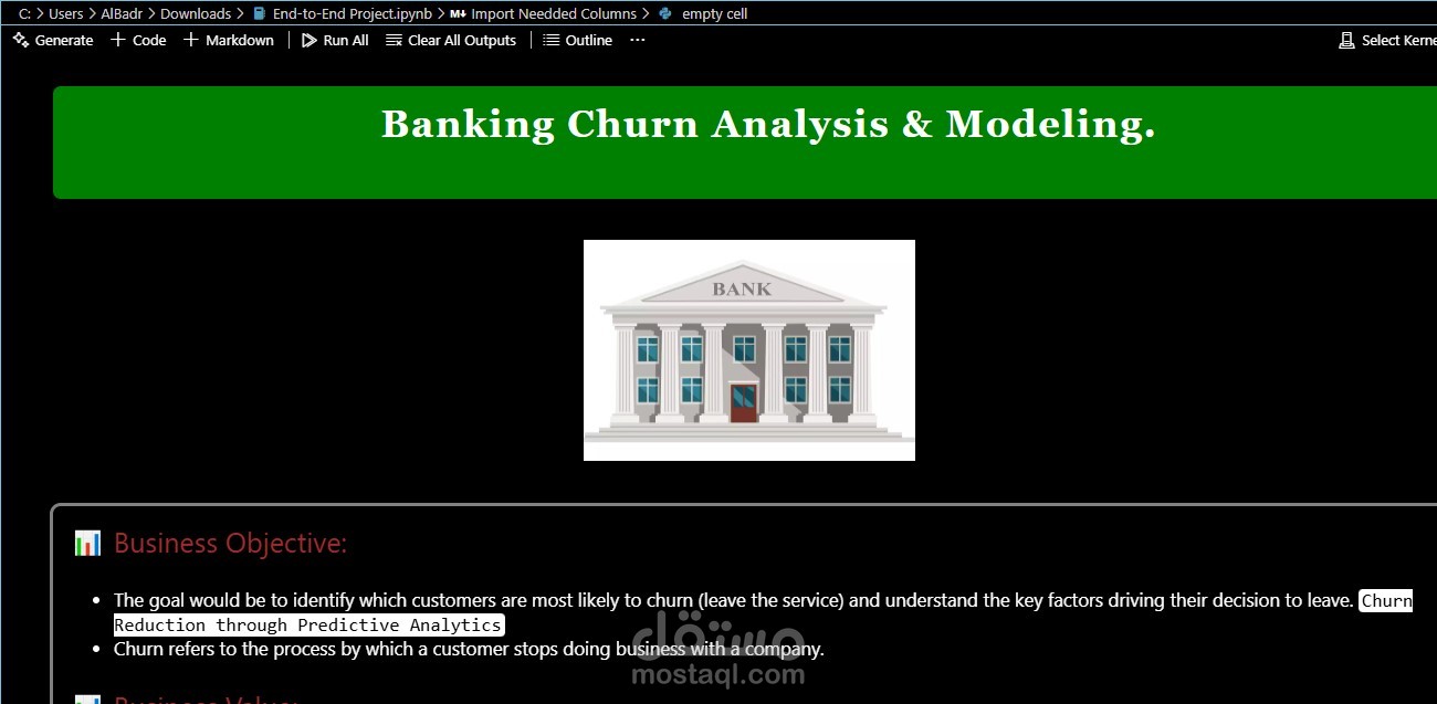 Banking Churn Analysis & Modeling