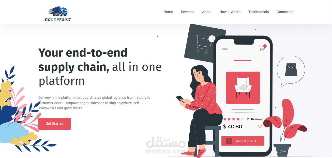 Colifast – Web Application for Logistics and Delivery
