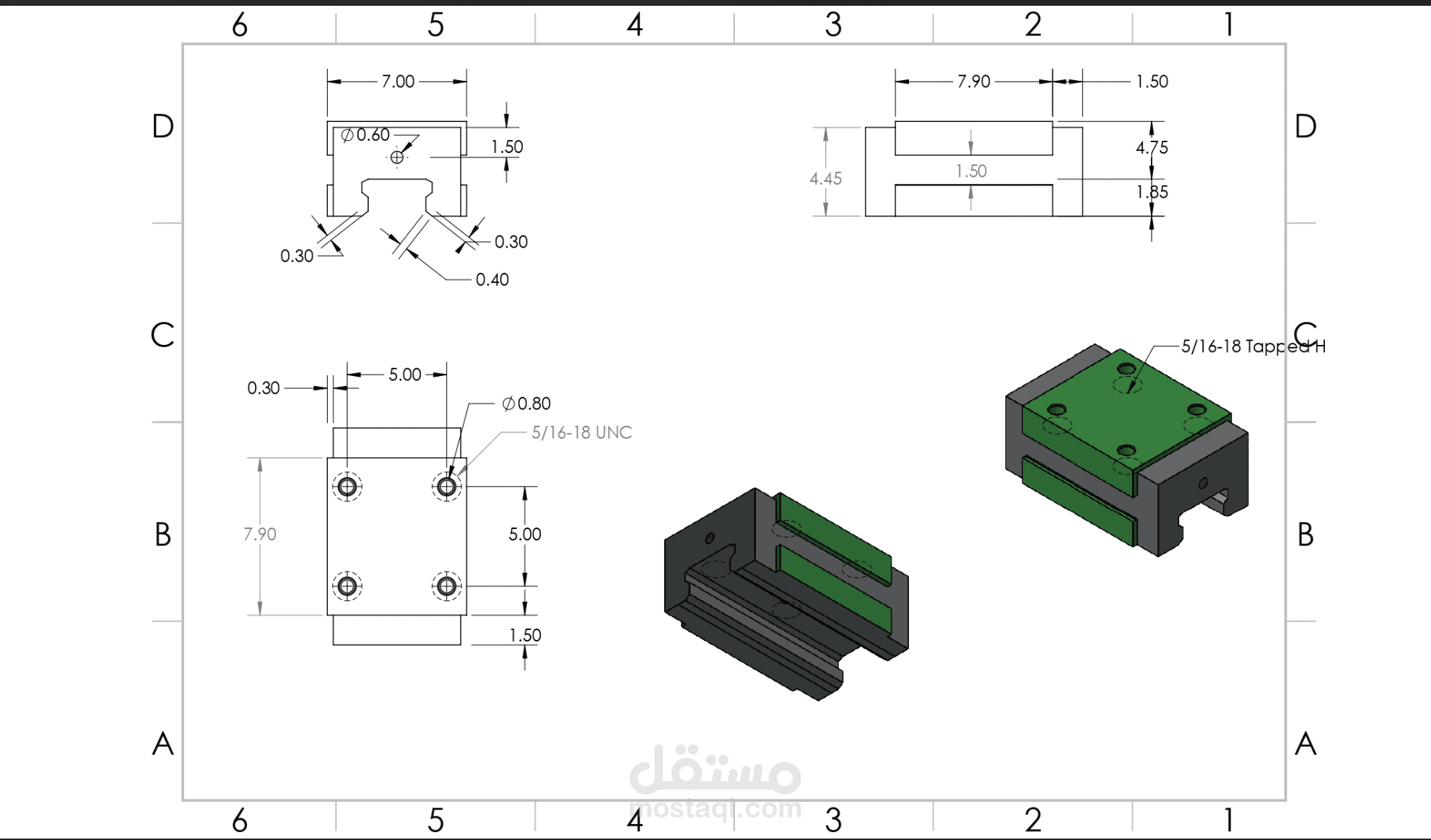 Linear Guide Block Design for CNC Machines