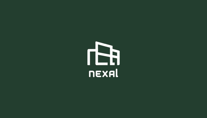 تصميم شعار شركة NEXAL للعقارات
