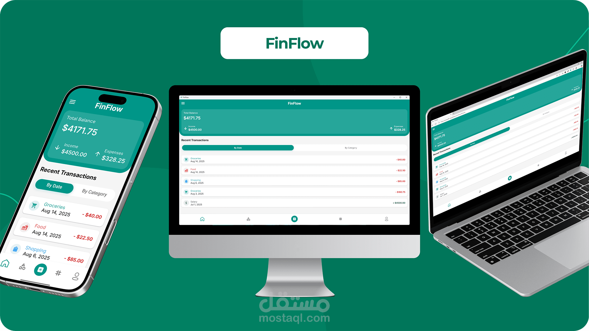 Cross-Platform Finance Tracker