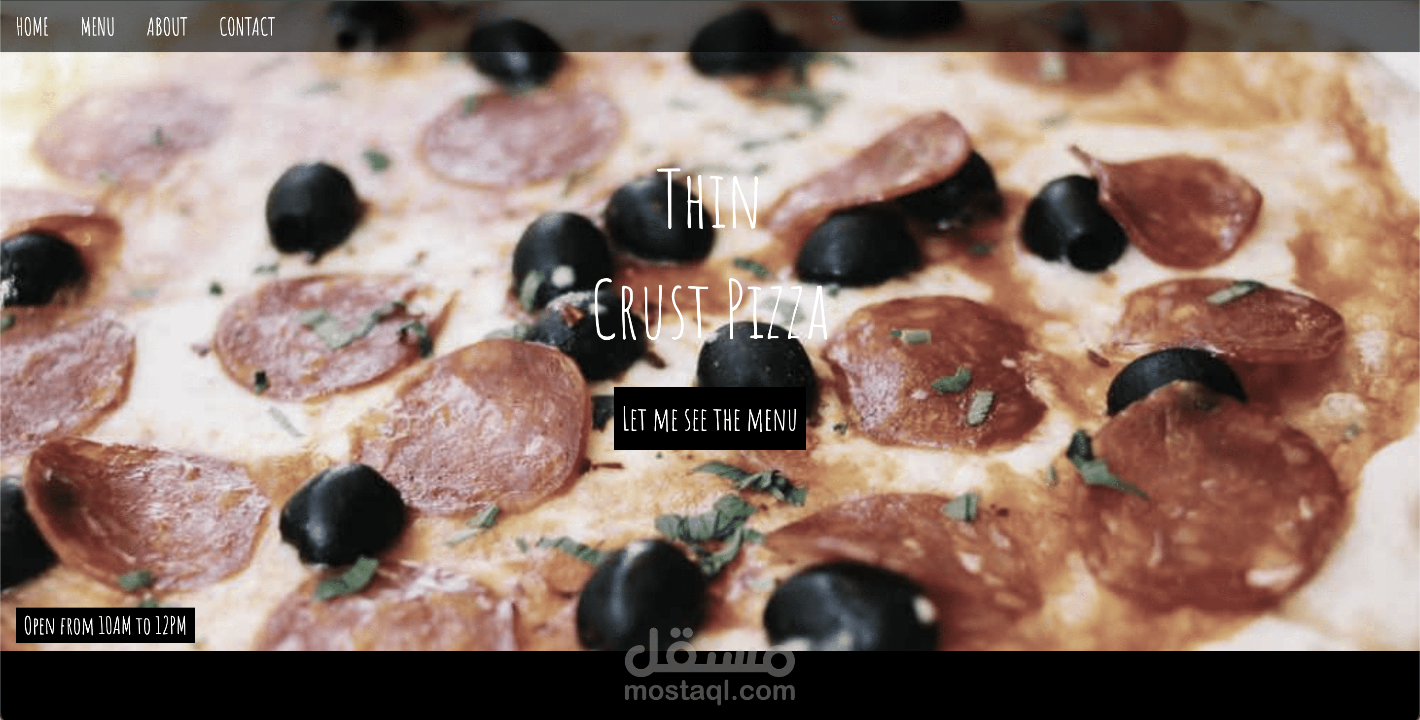 Pizza Resturant