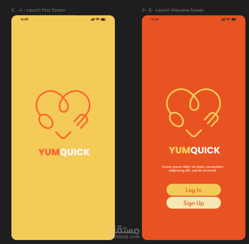 Food Delivery App UI Kit – Mobile UI/UX Design