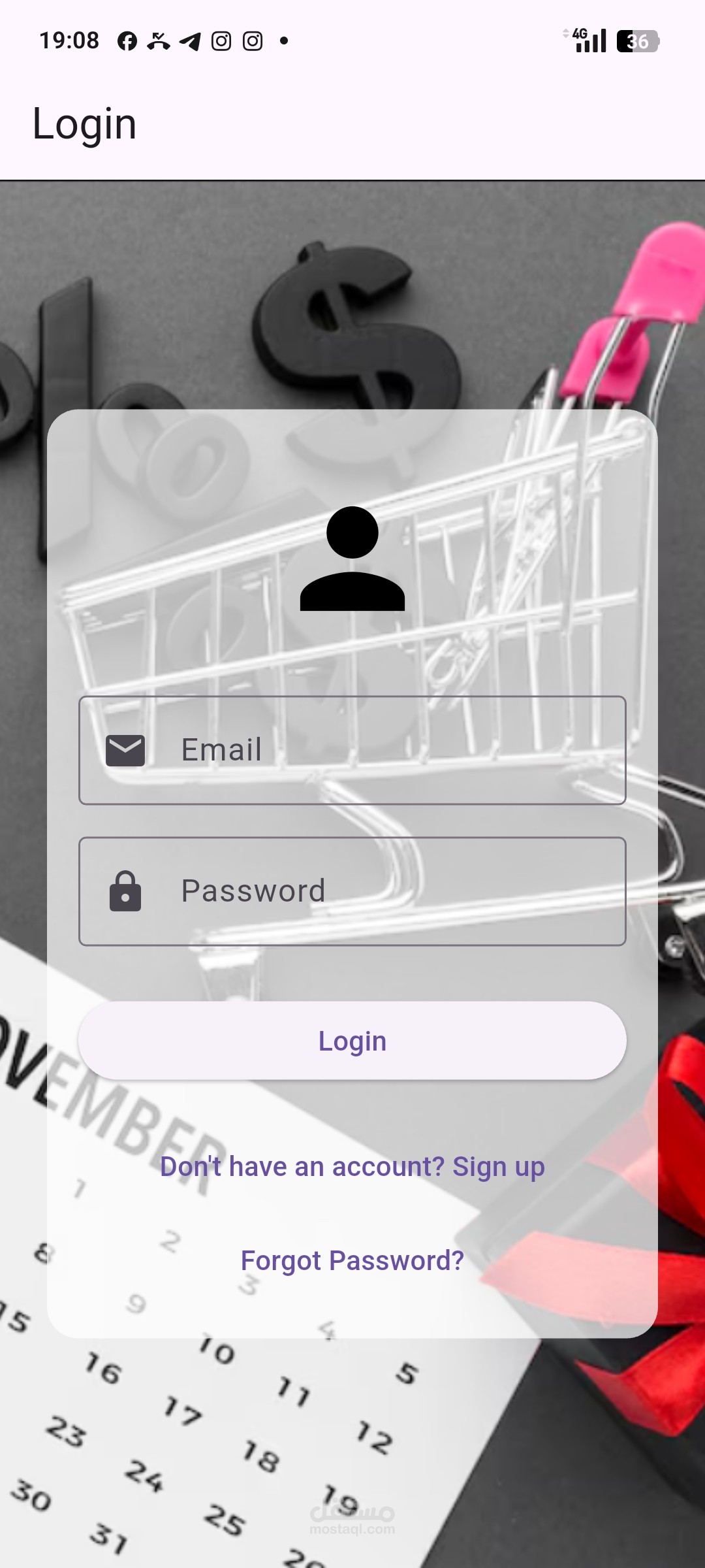 Application mobile