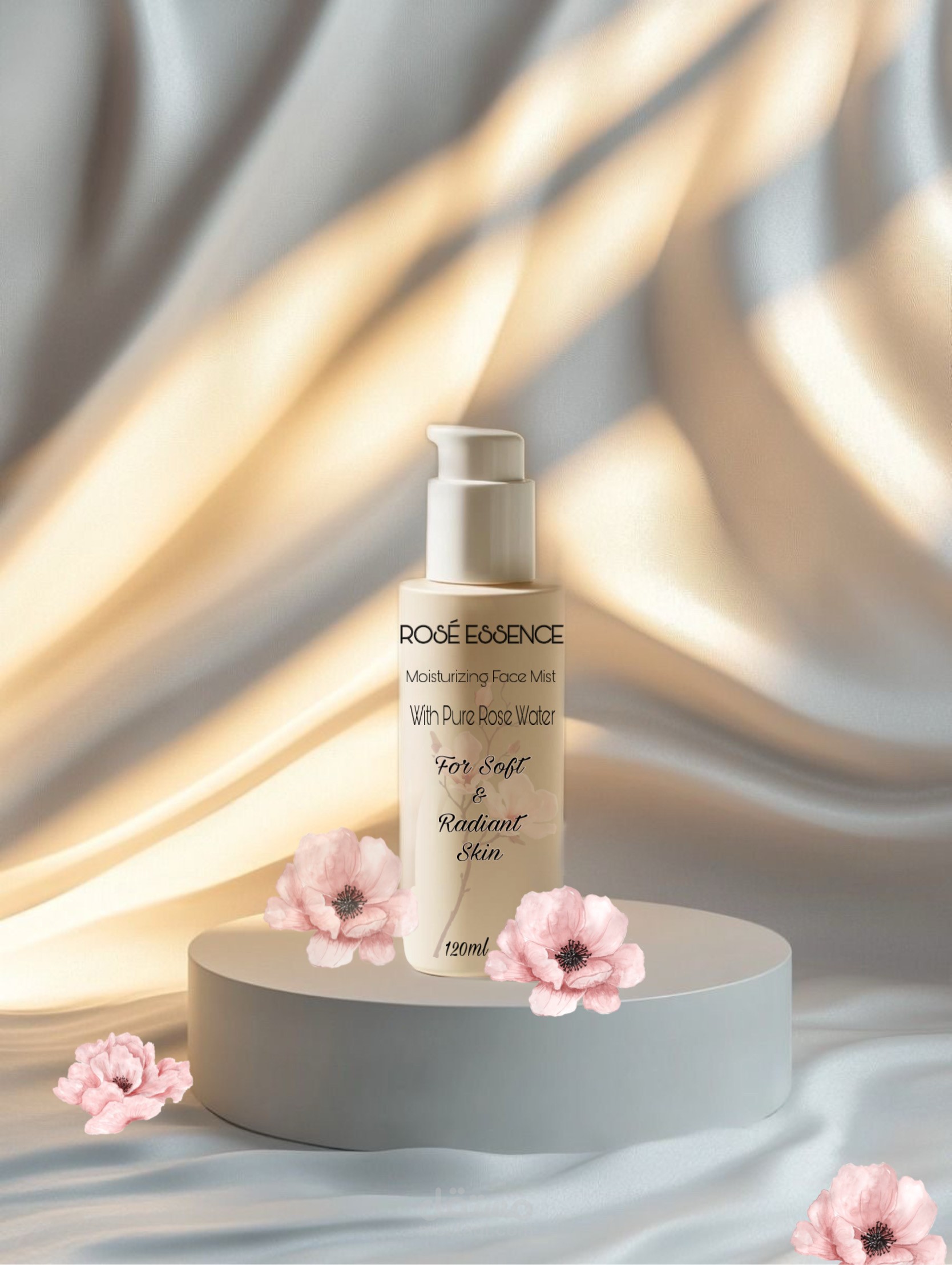 Skincare products تصميم منتج امريكي