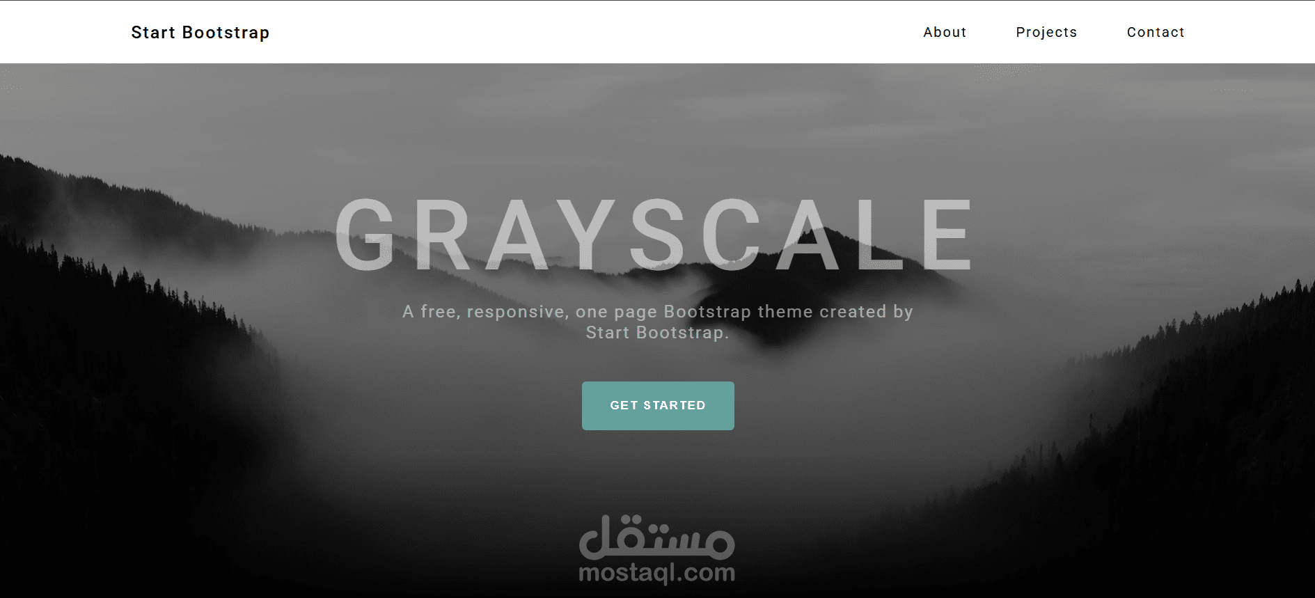 Gray scale theme