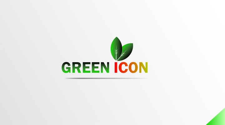 تصميم شعار - Green Icon