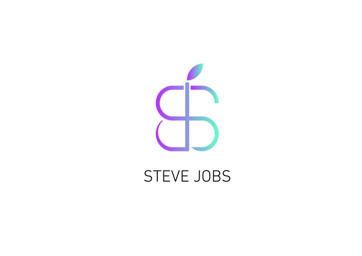 تصميم شعار - Steve Jobs