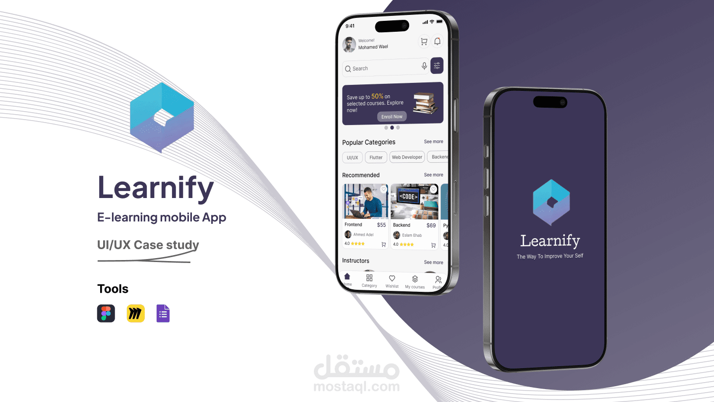 learnfiy \ courses landing page