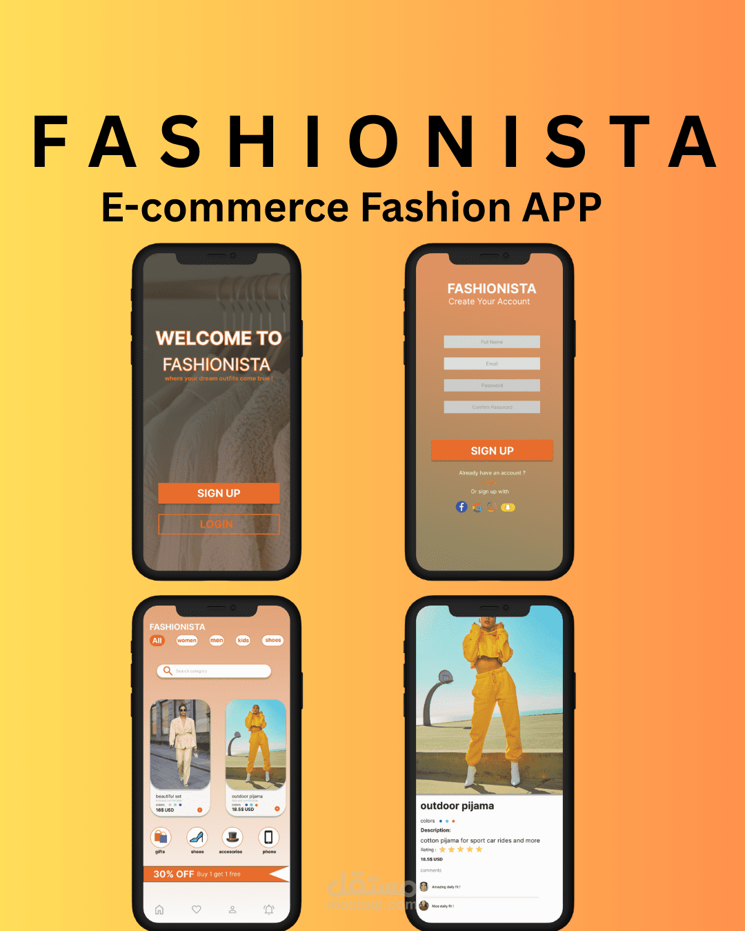 E_Commerce fashion app