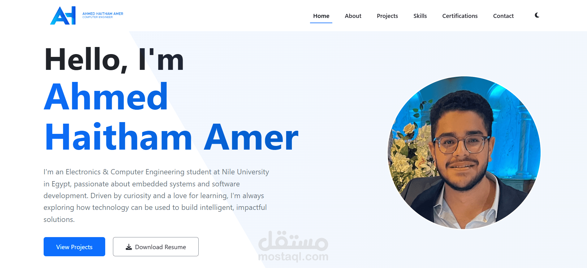 Personal Portfolio Website