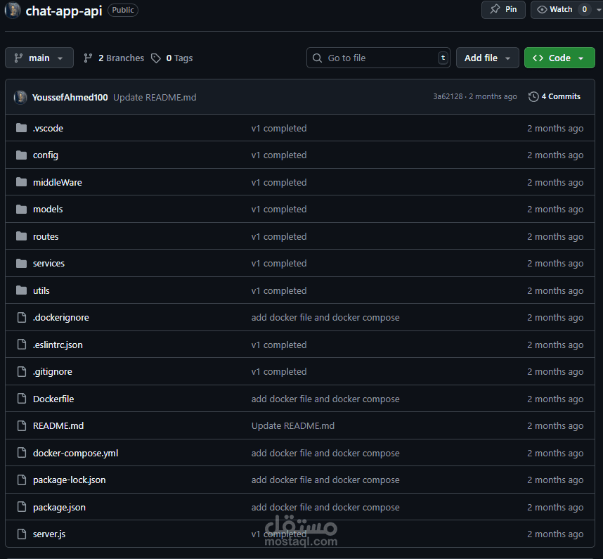 Chat App API