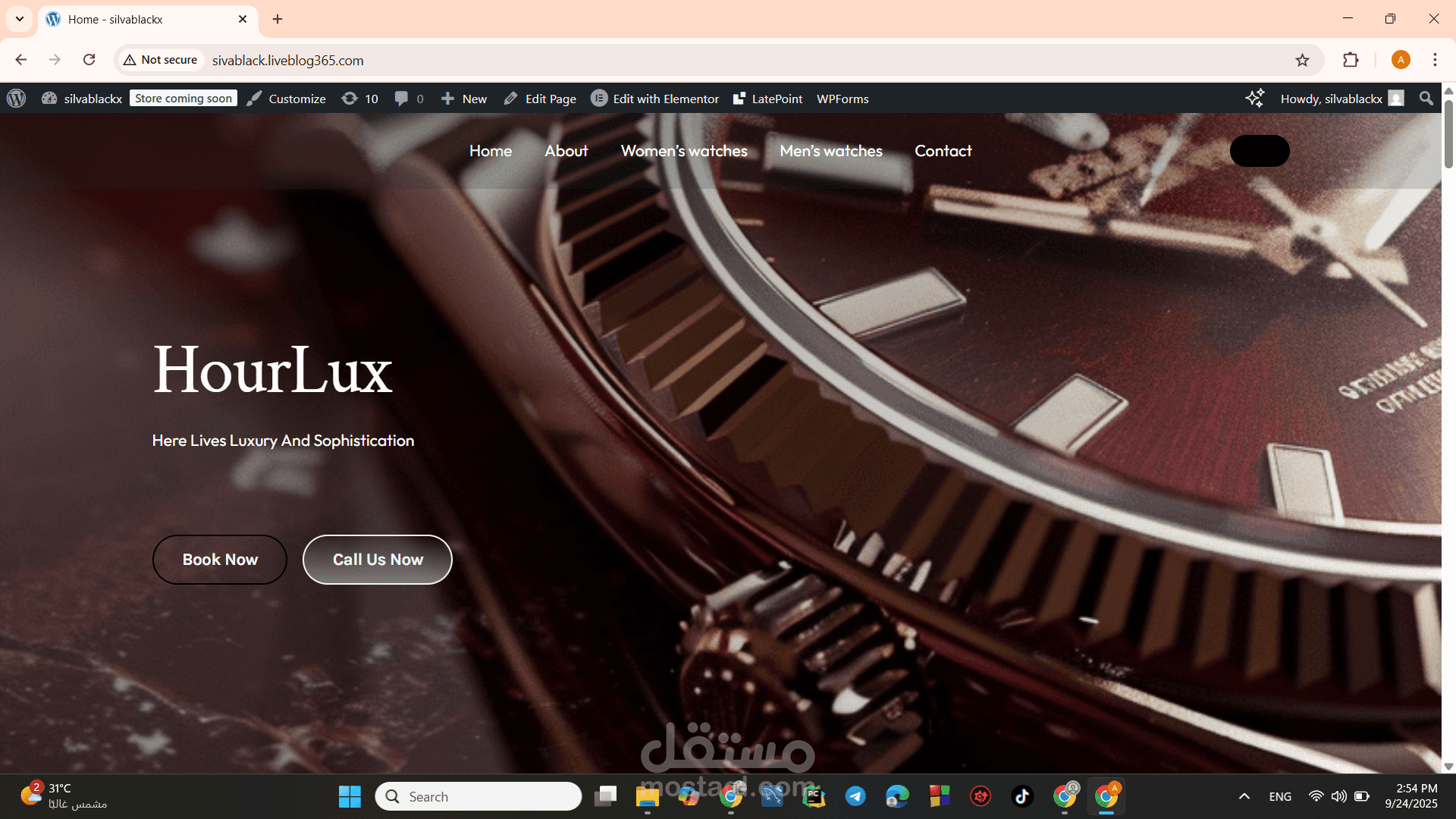HourLux – عالم الساعات الفاخرة
