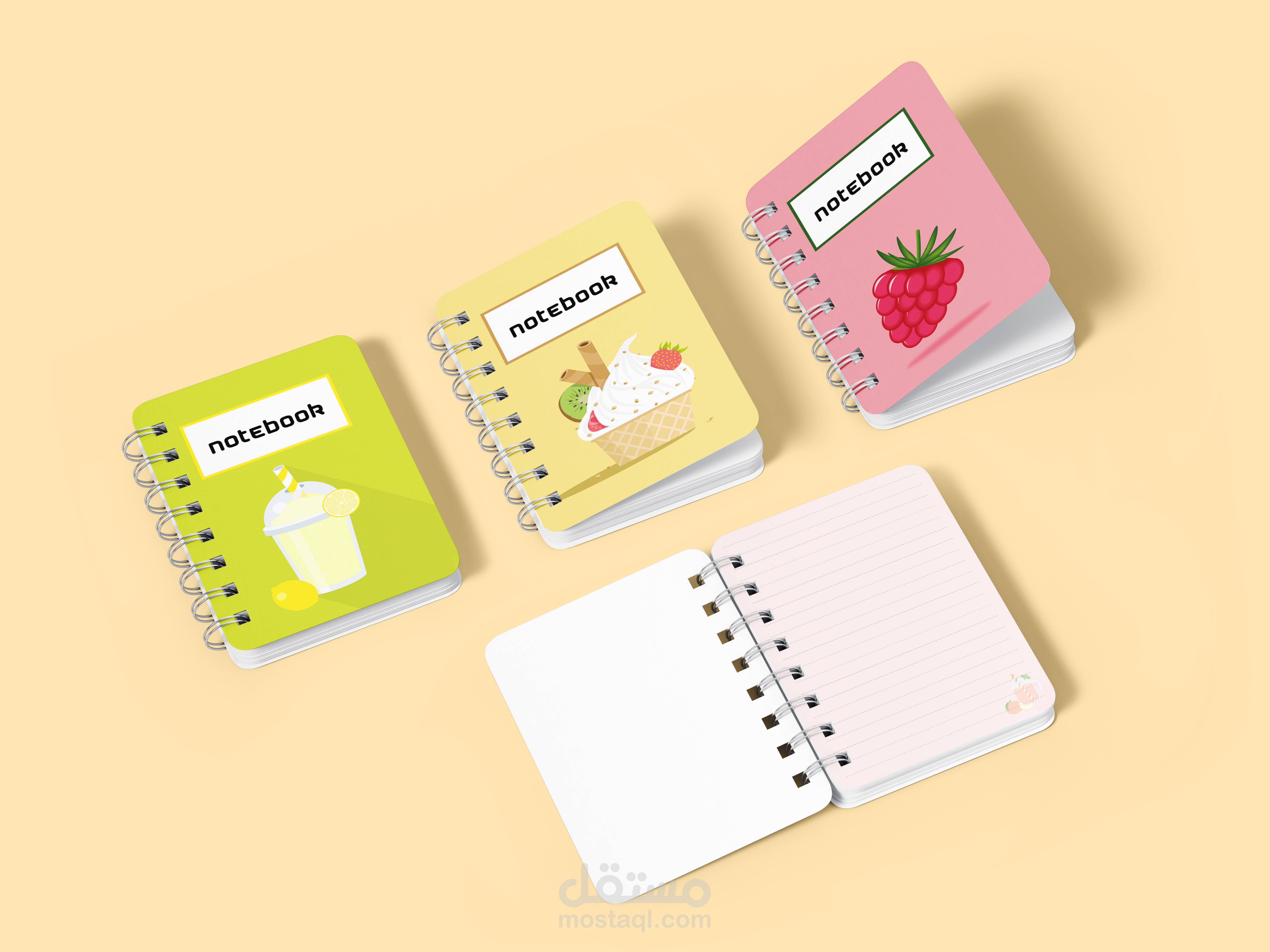 تصميمات ( Notebook- كراسة رسم- Calendar ... )