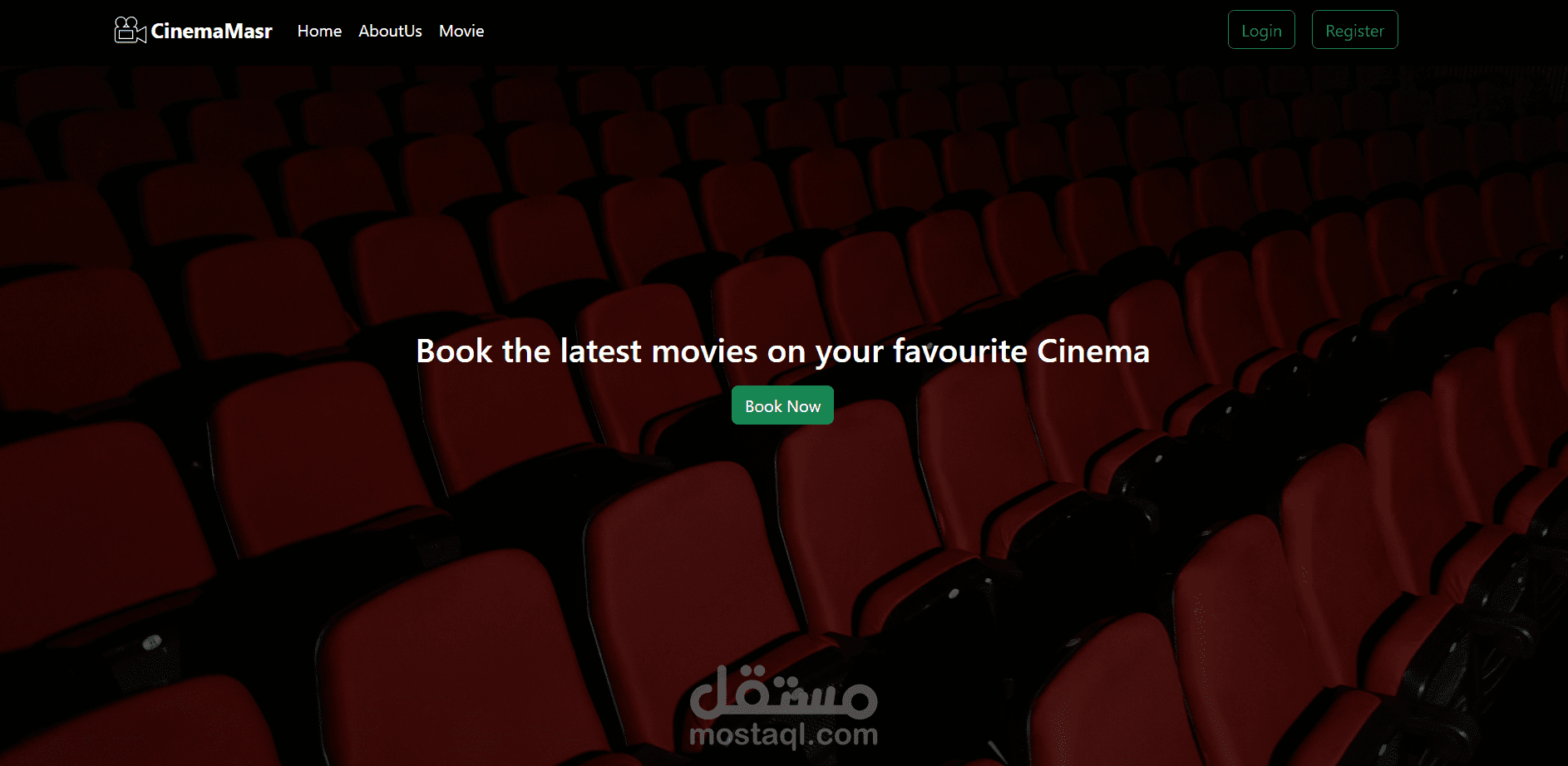 Cinema Ticket Booking Website (Angular & Responsive Design)