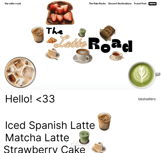 The latte road