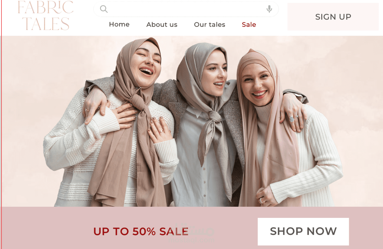 Redesign of Fabric tales