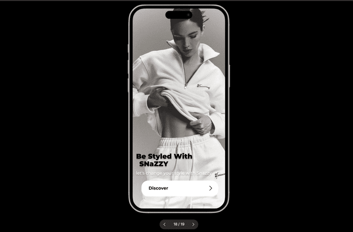 Snazzy E-commerce App