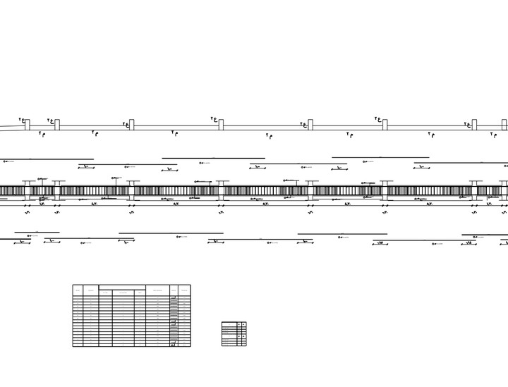 Ground beam shop drawing