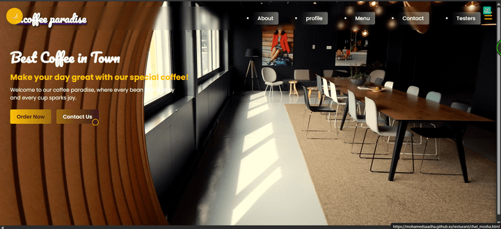 تصميم وتطوير موقع إلكتروني احترافي لمطعم Online Restaurant Platform