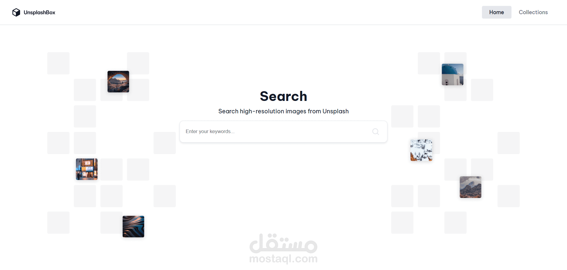 unsplash clone