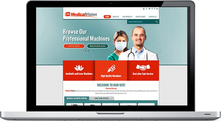 Medical vision Website