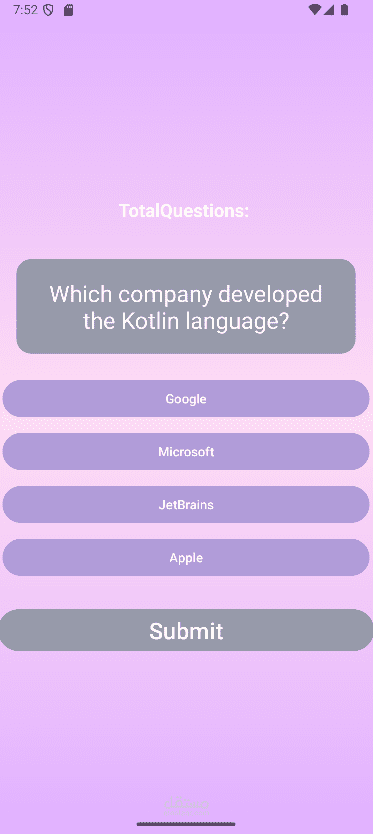 Quiz Application