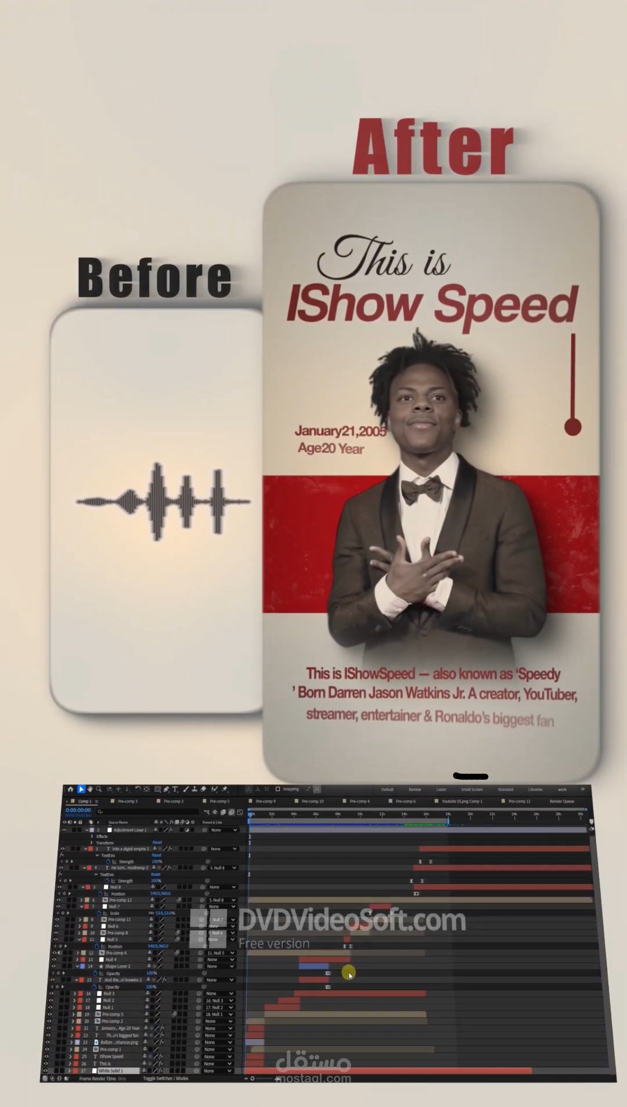 Professional Video Edit (Before/After)