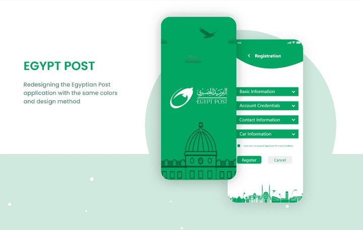 Egypt post Redesigning