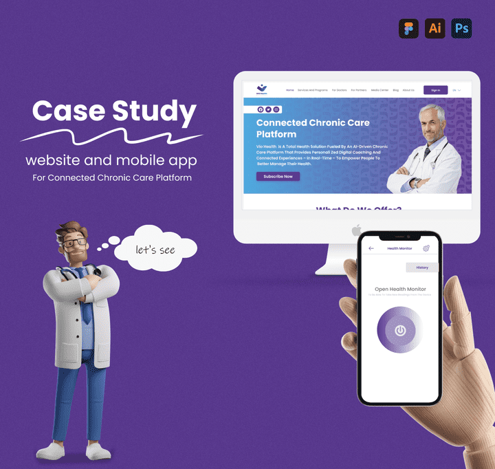 case study | website-mobile app