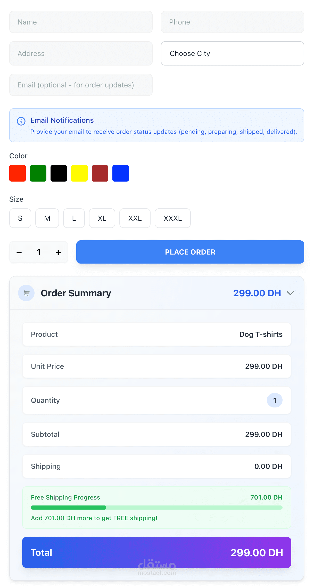 WP Quick COD Checkout Plugin
