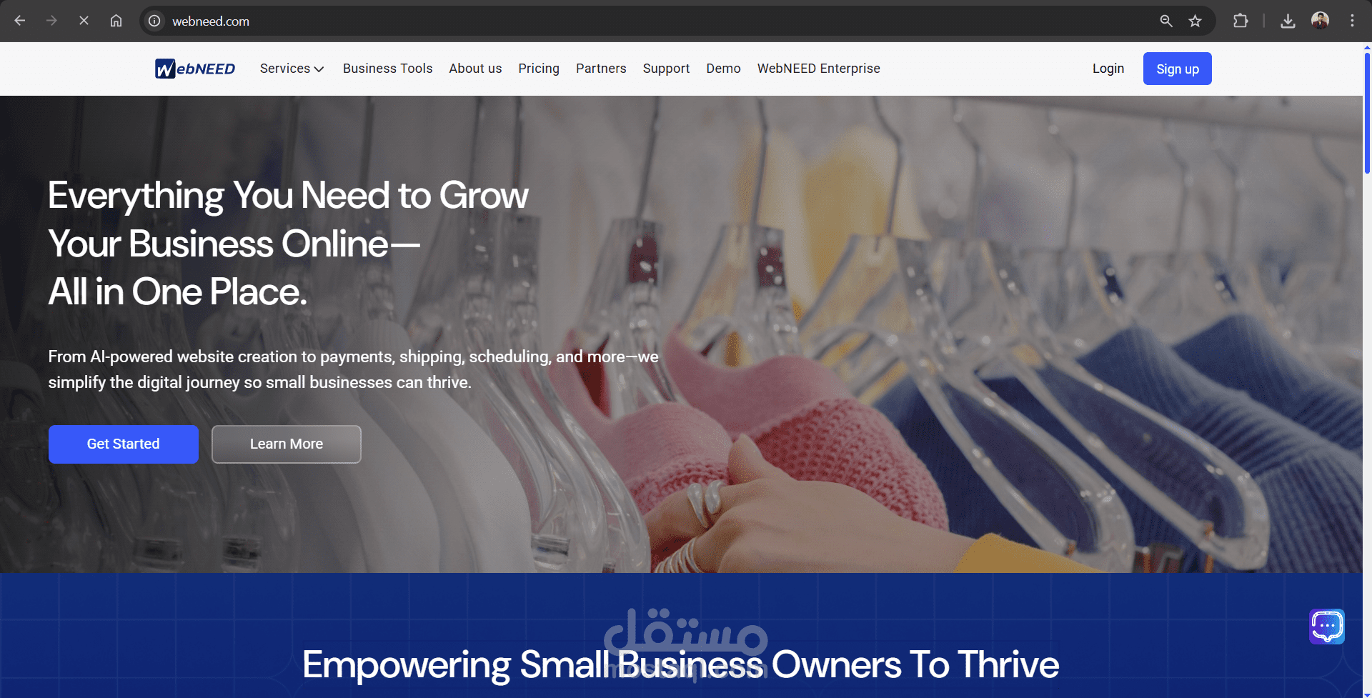 Webneed — Website Builder SaaS