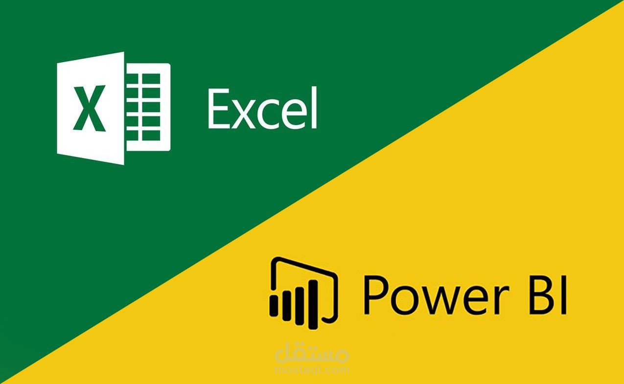تحليل بيانات project اكاديمي بexcel و power bi