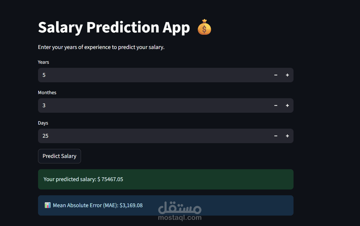 Salary Prediction App